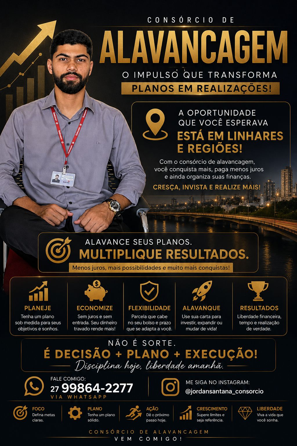 Jordan Santana Consorcio Embracon Linhares