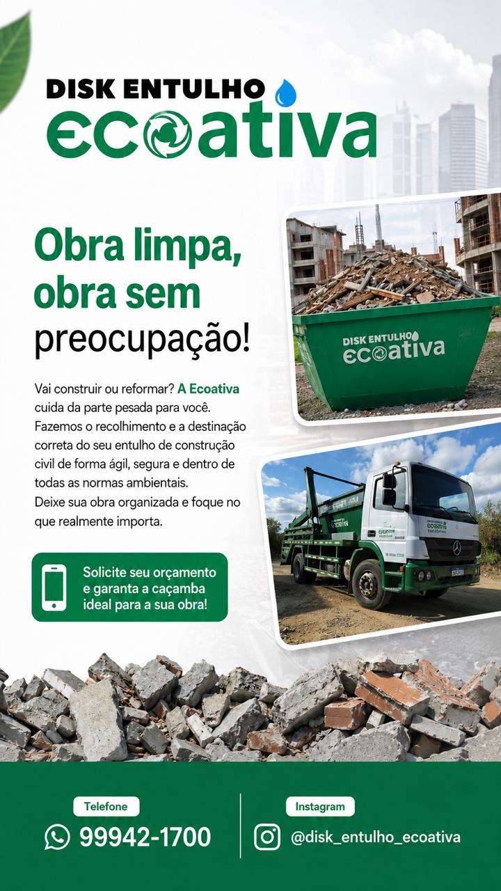 Ecoativa Disk Entulhos