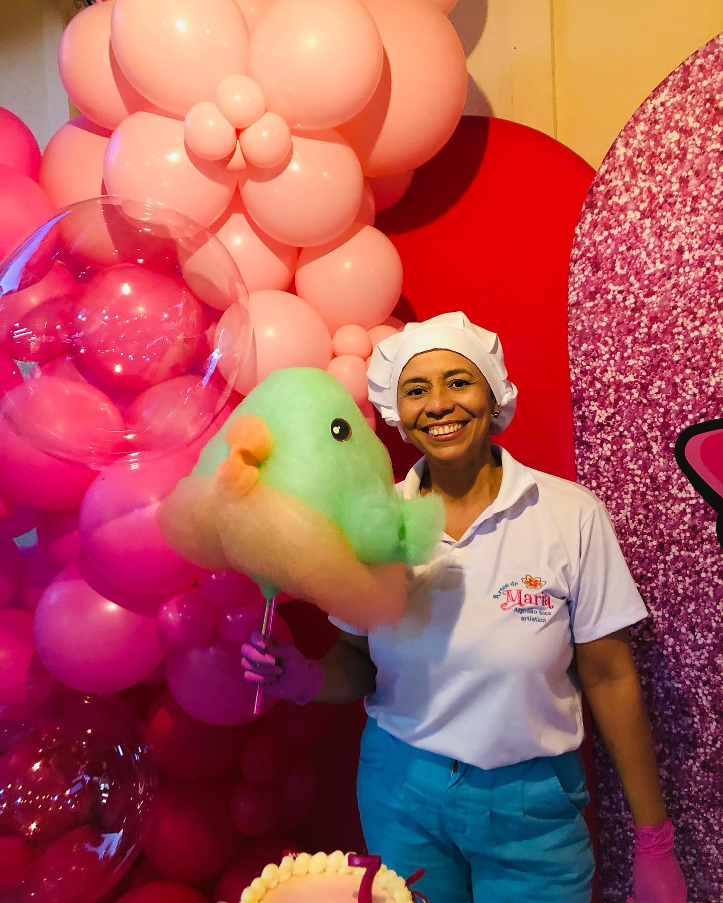 Artes de Maria Algodão Doce Artístico